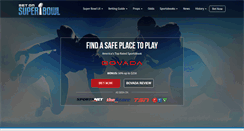 Desktop Screenshot of betonsuperbowl.com